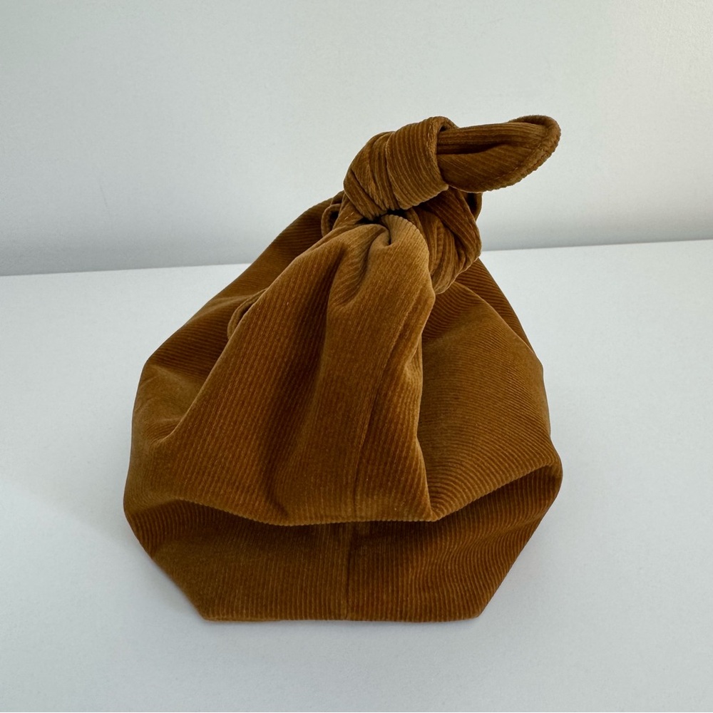 Merit Beauty The Signature Cosmetic Bag Corduroy Tie Top - Picture 4 of 12